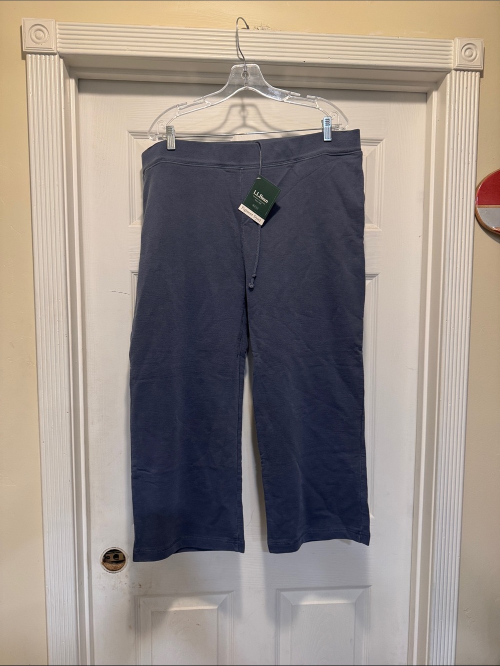 L.L. Bean Slate Blue Drawstring Sweatpants